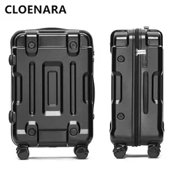 COLENARA Large Capacity Suitcase Men's 28-inch PC Strong and Durable Trolley Case 20 Zipper Boarding Box Carry-on Travel Luggage