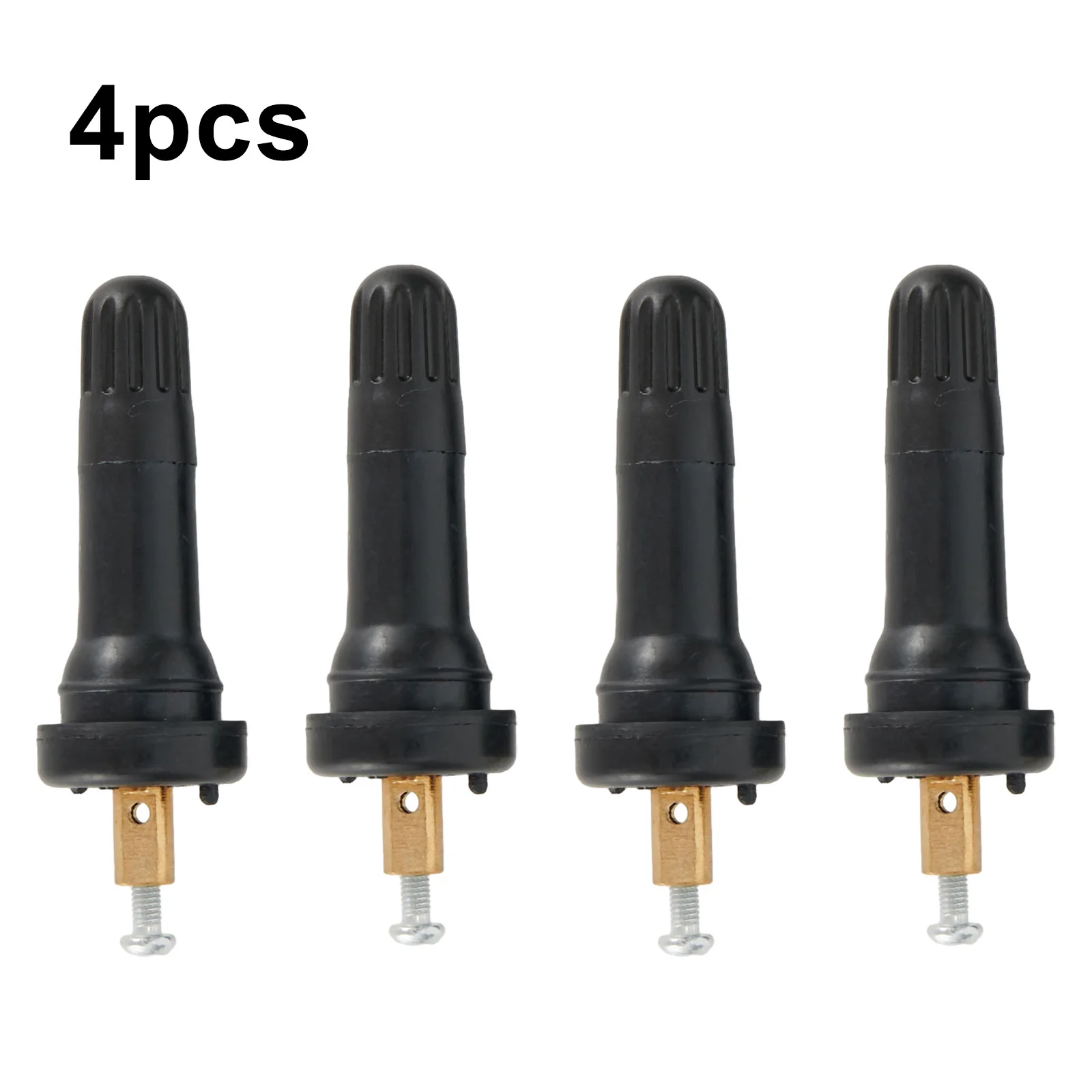 4Pcs Car Rubber Wheel Rim TPMS Tire Pressure Sensor Valve Stem For GMC For Cadillac For Chevy