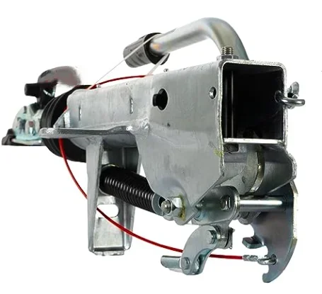 ヨーロッパ式オーバーライドヒッチカップリング（ハンドブレーキ付き）1500KG-2700KGトレーラーヒッチカプラー機械式ブレーキ付きトレーラーヒッチカップリング