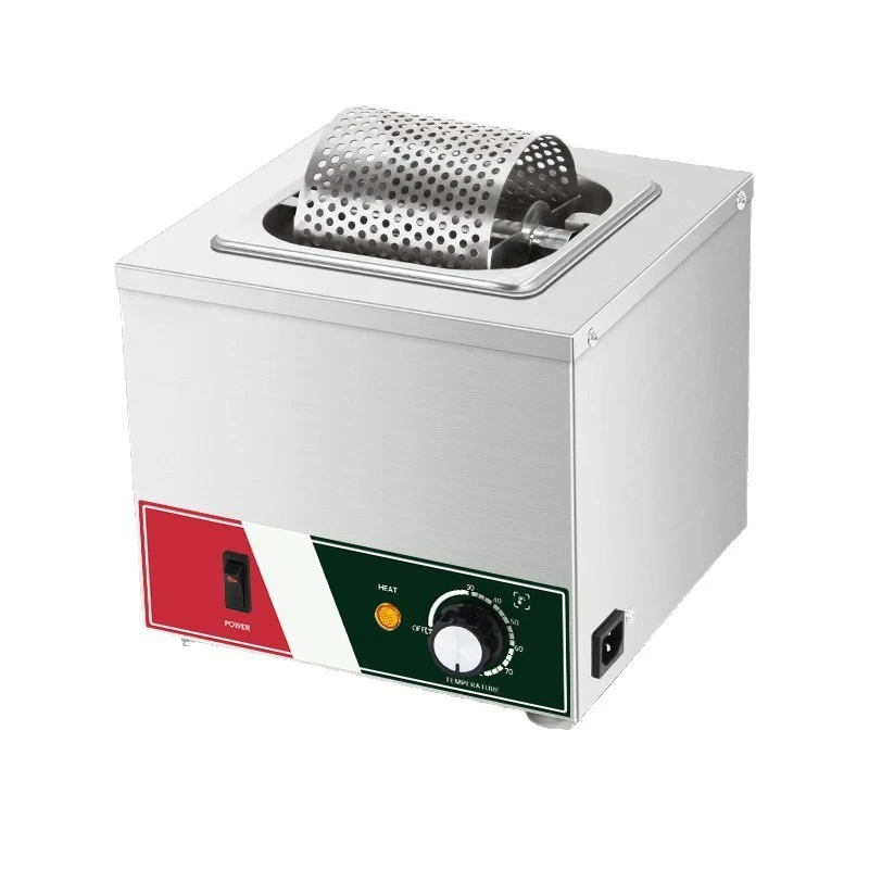 JL-65D Commercial Butter Roller Heater 304 Stainless Steel Roller American-Style Burger Butter Spreader