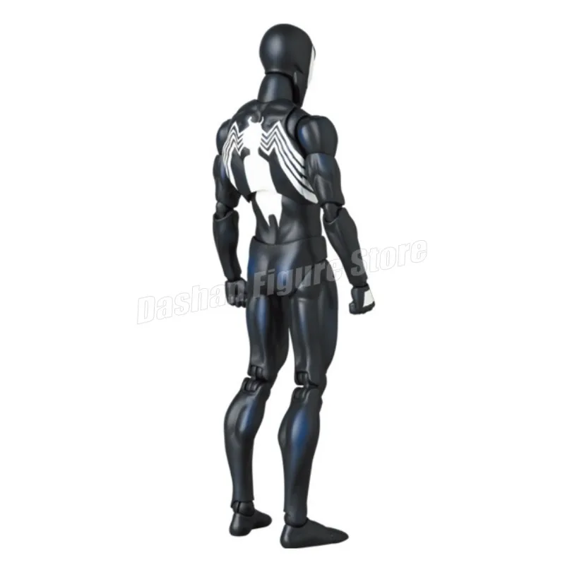 Mafex 147 Black Spider Man Action Figure PVC Collection Decoration