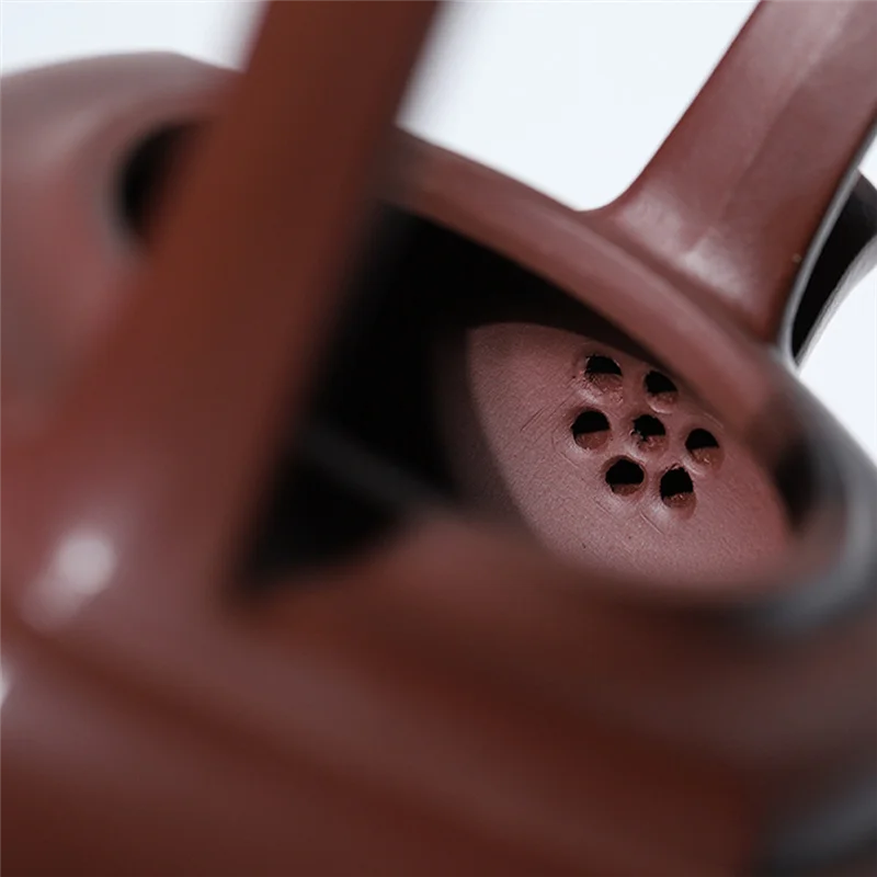 AT44-чайный набор, высококачественный чайник с шестиугольной петлей и ручкой, керамическая глиняная кофеварка ручной работы