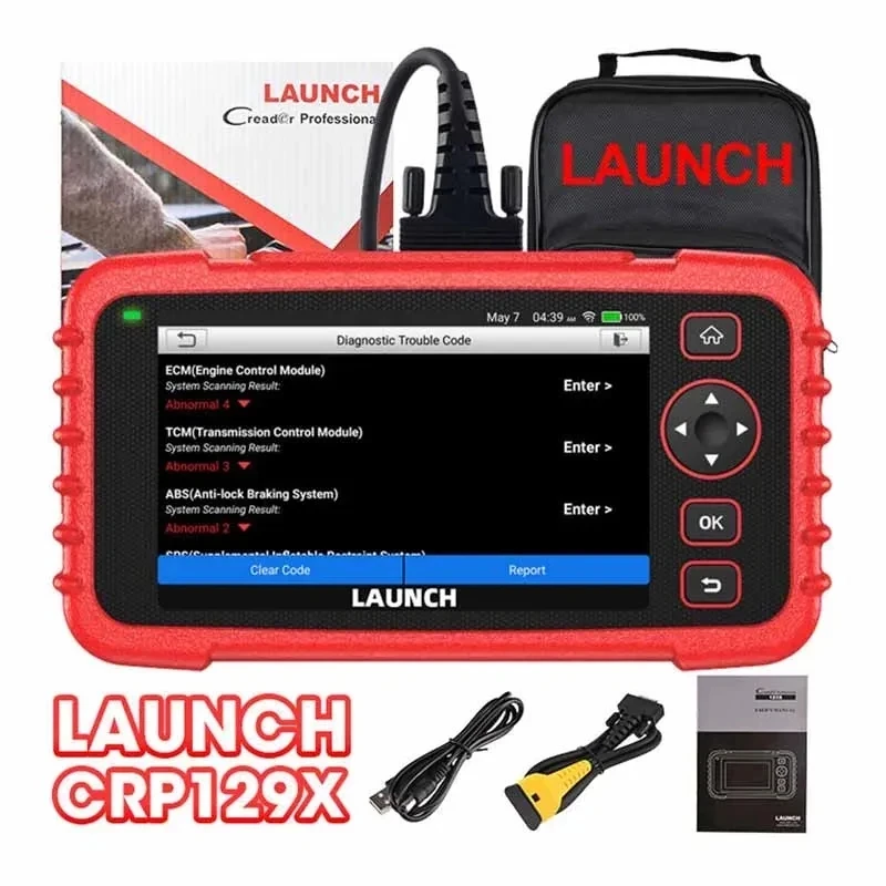 LAUNCH CRP129X V2.O BD2 Scanner Auto Code Reader Diagnostic Tools TMPS Automotive Scanner Obd2 Diagnostic Tool Professional