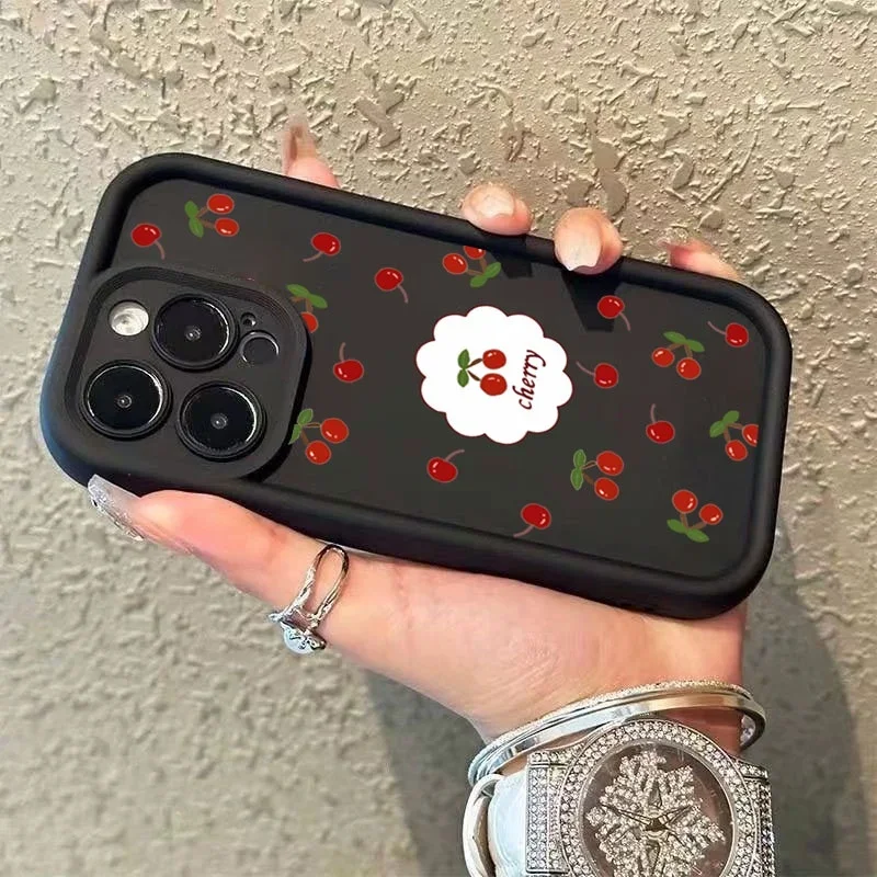 Red Cherry Soft Phone Case For Huawei Magic 6 7 8 PRO 7 Lite P30 P40 P50 Pro Mate 20 30 40 50 Pro Lite Play 60 Plus Casing - view 6