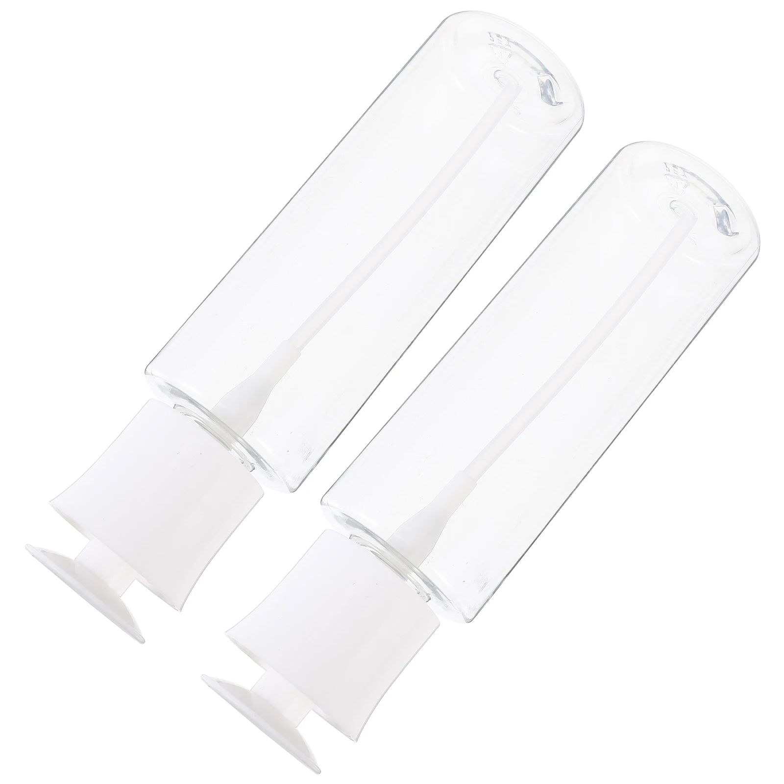 

2pcs 500ml Black Airless Pump Bottles Travel Containers Refillable Cosmetics Portable Hand Liquid Dispenser