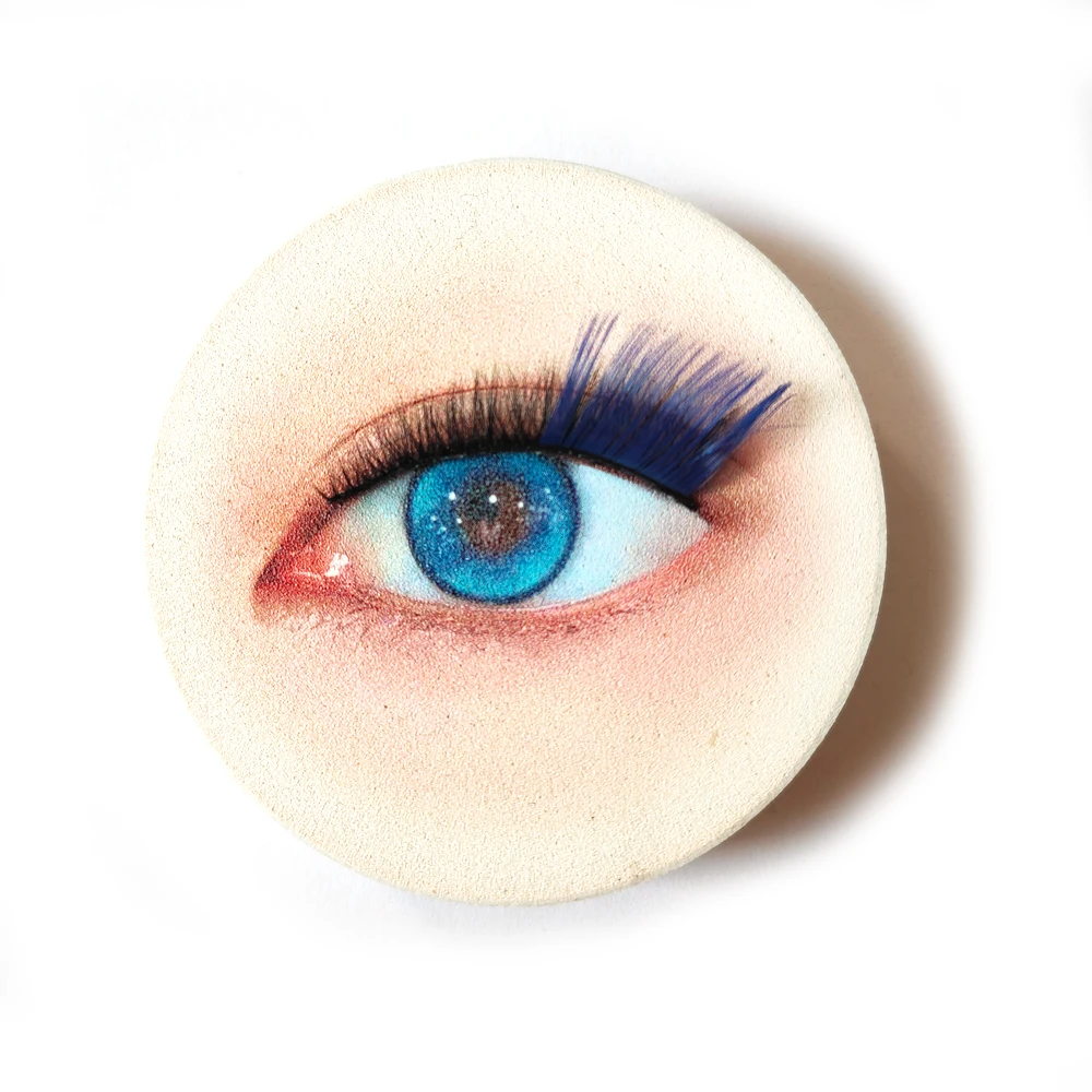 5 Paar Make-up, dramatisch aussehende falsche Wimpern, Katzenauge, bunte Wimpernverlängerung, Rot, Blau, Rosa, Grün, Wispy-Wimpernwerkzeuge