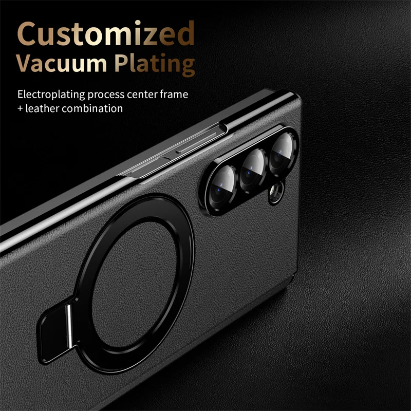 Magsafe Magnetic Hinge Case for Samsung Galaxy Z Fold 7 6 5 4 3 360 Full Protection Screen Glass Wireless Magnetic Holder Cover - Image 5