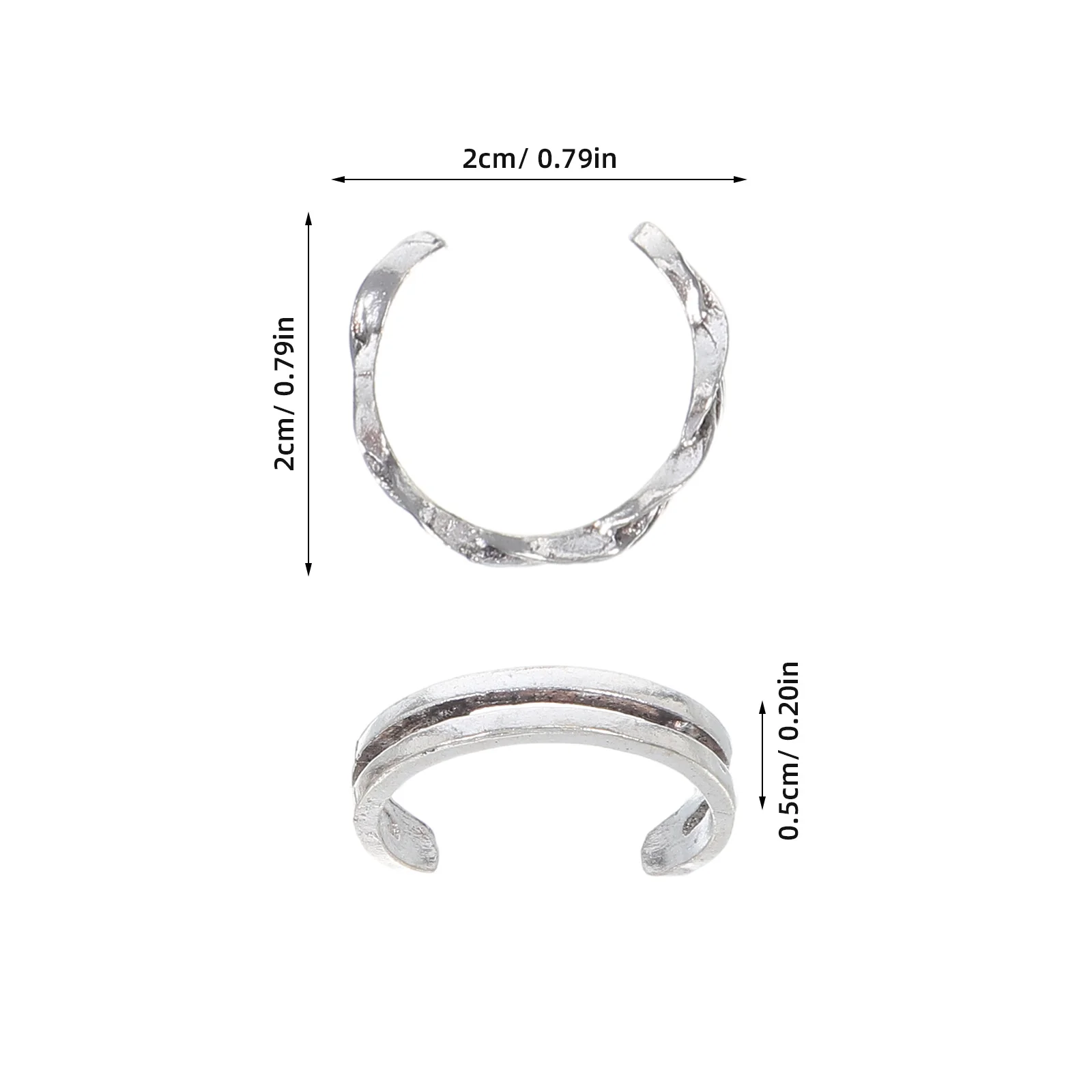 Conjunto de anillos para el dedo del pie ajustables Vintage, joyería para pie de aleación, accesorio de moda para mujer, Idea de regalo de verano, 12 Uds.