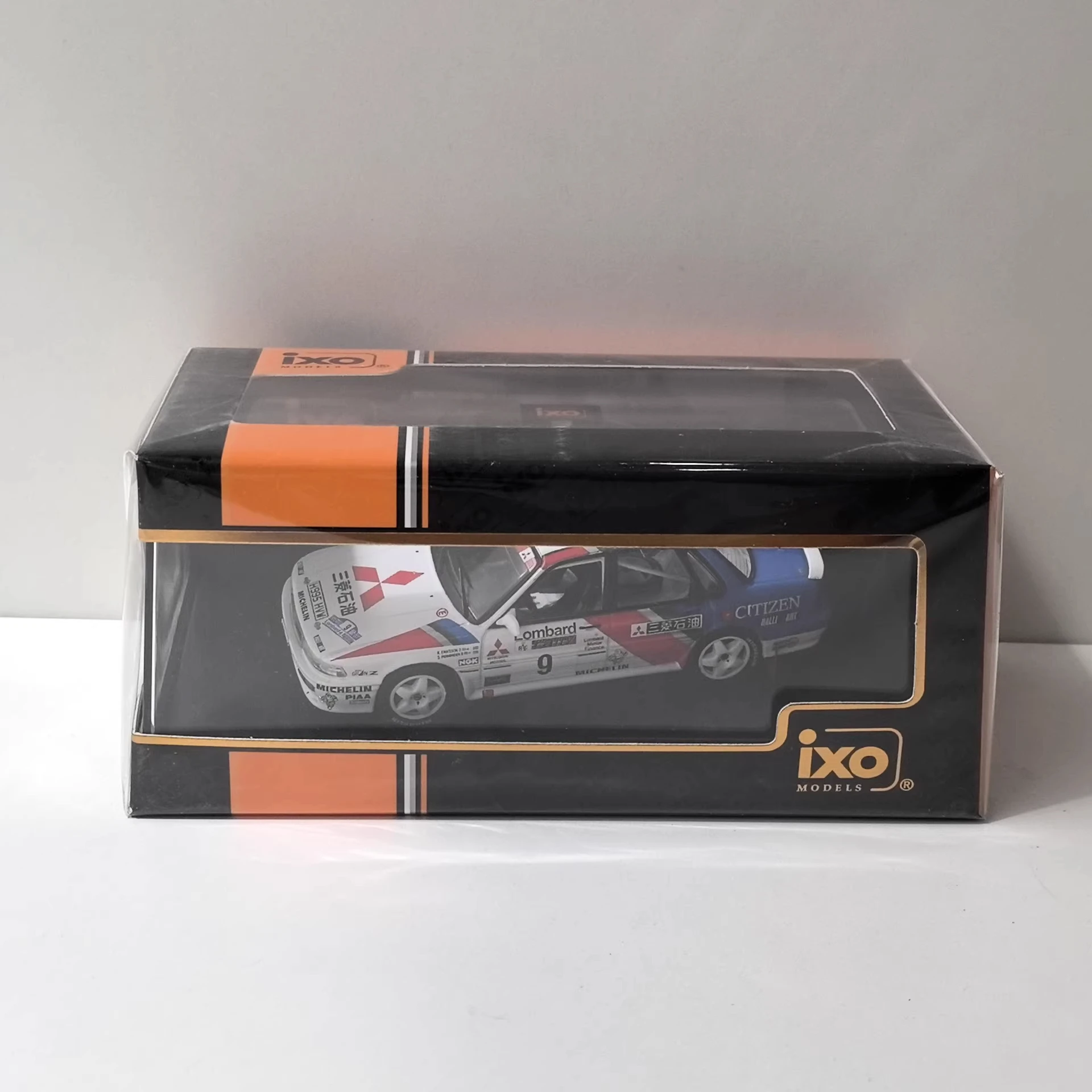 IXO 1:43 Mitsubishi Galant VR-4 # Modelo de Aleación 9 RAC Rally Mitsubishi Racing