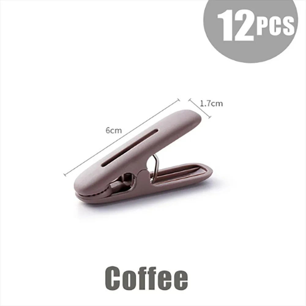 

Practical Plastic Plastic Sealing Clip Seal PP Multifunctional Sealing Clip Multicolor Air Drying Clamp Clothing