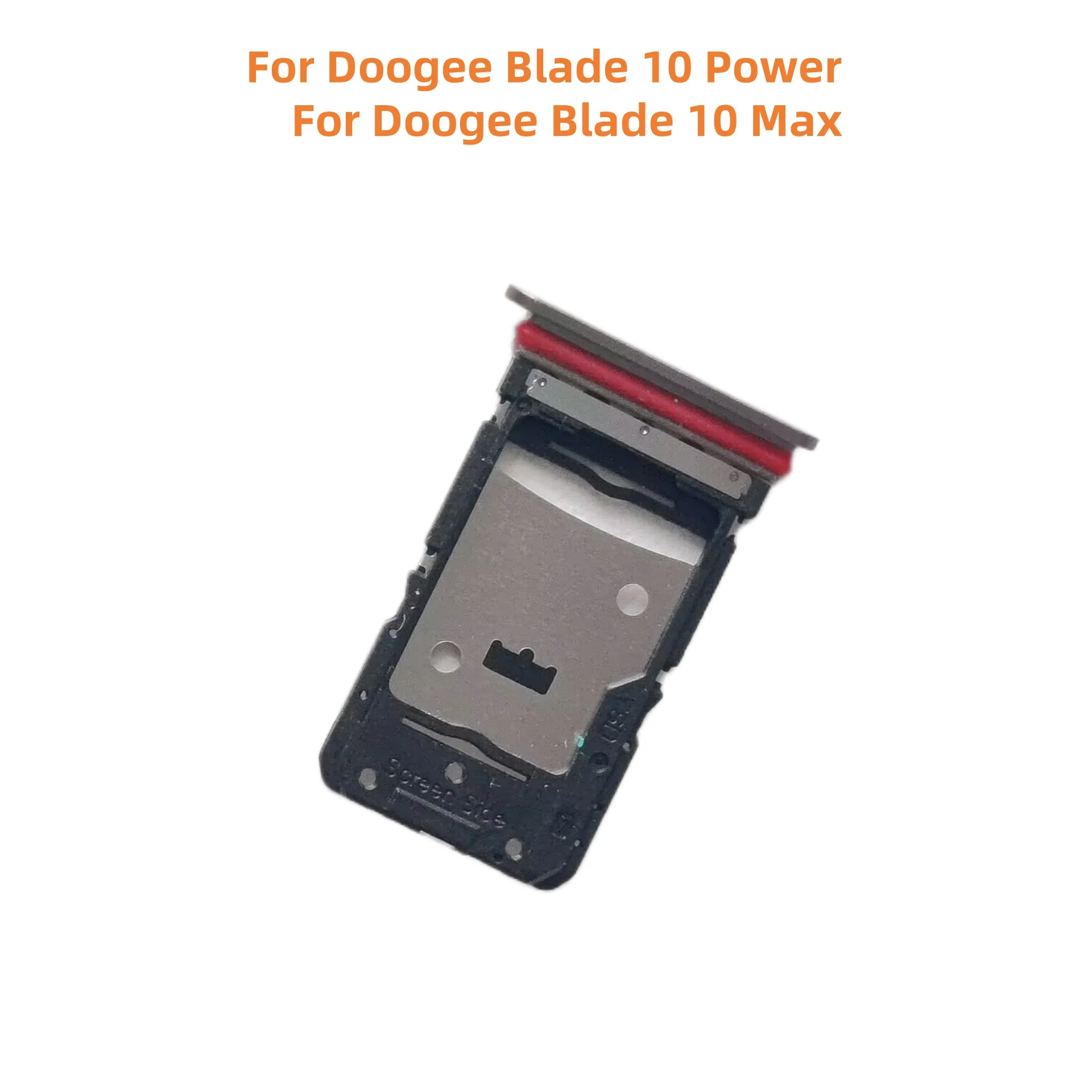 

Новый оригинальный держатель для карт сотового телефона DOOGEE Blade 10 Max, держатель для SIM-карты, слот для лотка, устройство для чтения лотка для Doogee Blade 10, мощность