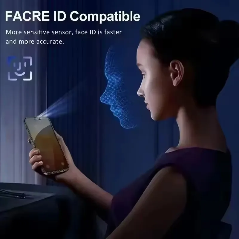 3-5Pcs Full Cover Privacy Screen Protector For iPhone 17 16 11 12 13 14 15 Pro Max Anti-spy Glass For iPhone 15 16 Plus XR X XS