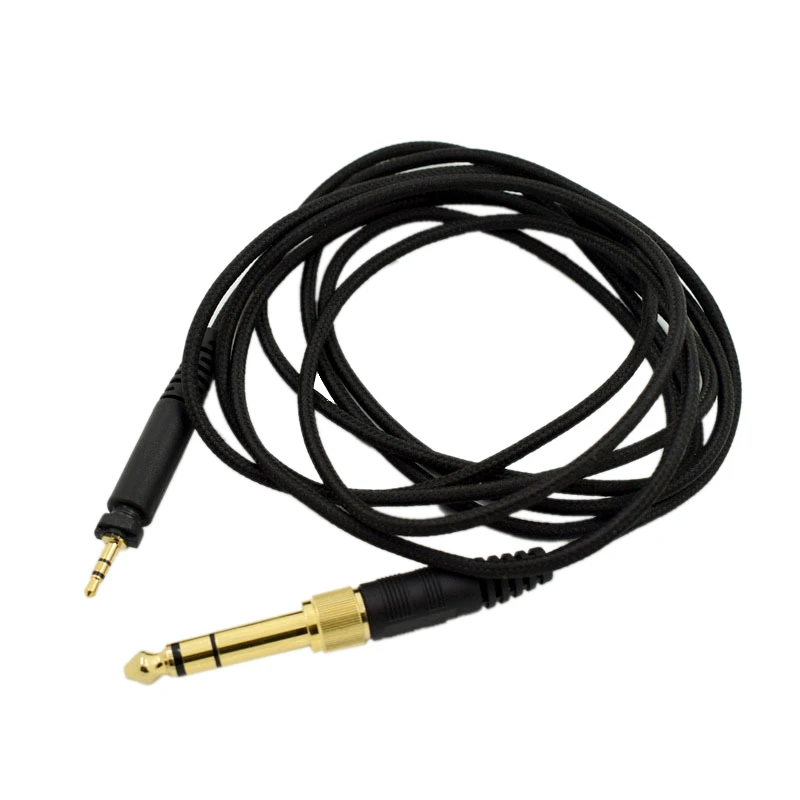 Replacement 2M Jack Plug 6.35MM Adapter Audio Cable for SRH440 840 940 for SHP9000 SHP8900 Headphones