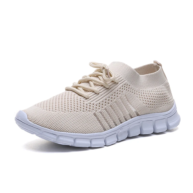 Women Mesh Breathable Shoes Slip on Flat Shoes Woman Tenis Ladies Casual Shoes Walking Footwear Sneakers Womens Vulcanize Shoes