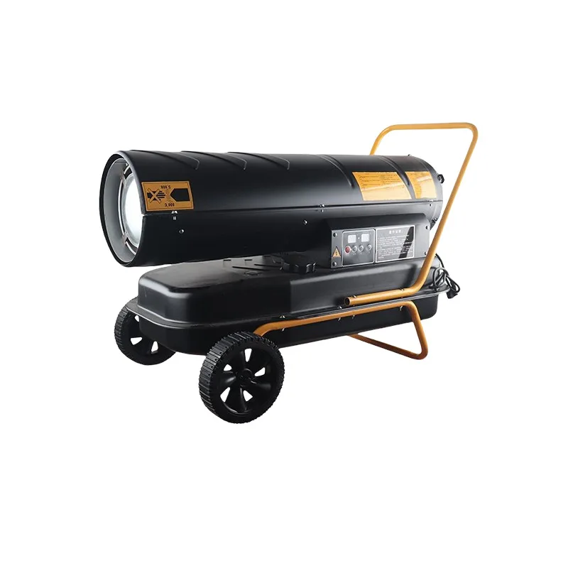 Rapid Heating of Pig Farm Greenhouses Poultry Farms, and Workshops Wood Drying 20-150kw Hot Blast Stove die sel Fan Heater