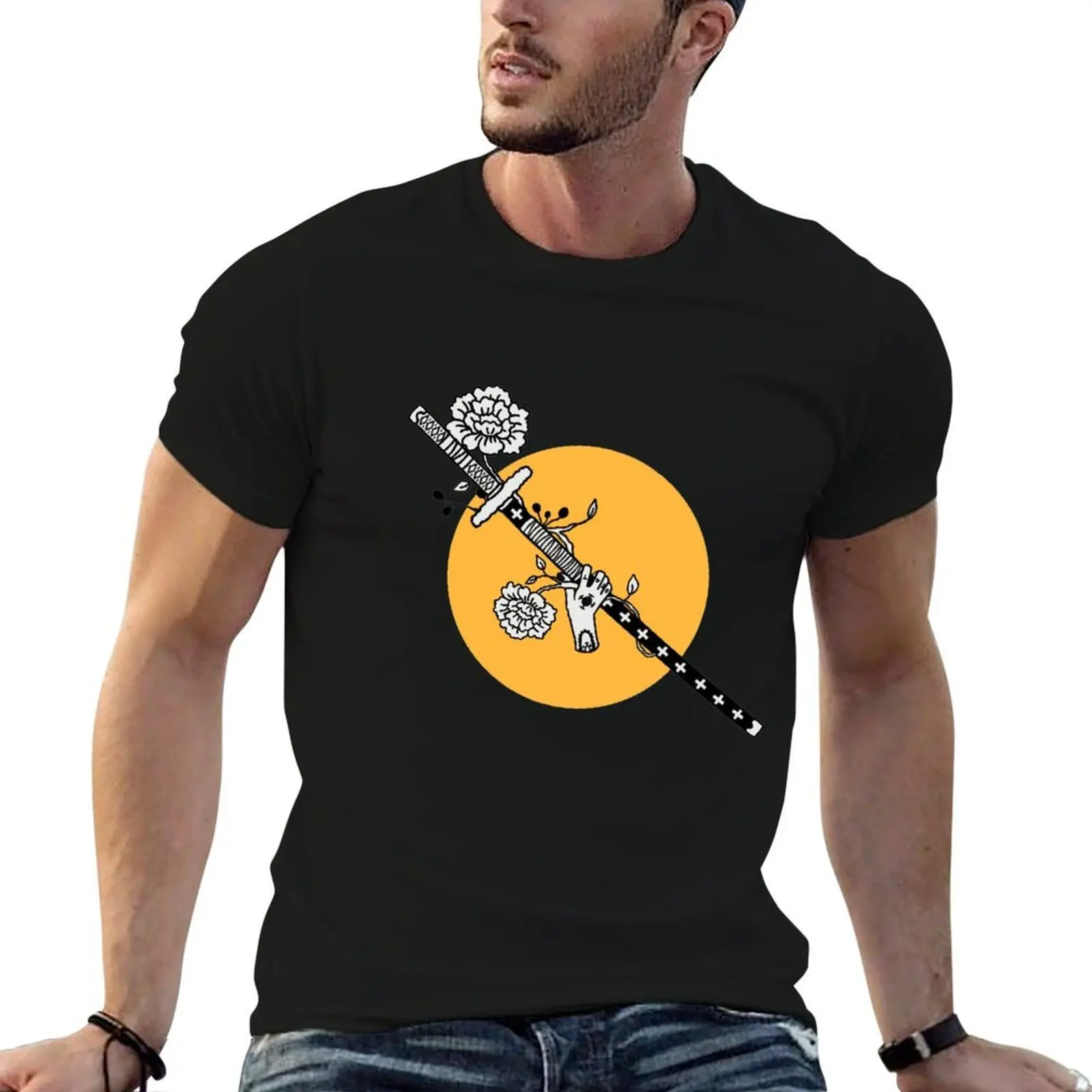 

Kikoku katana T-Shirt anime t shirts for man t shirts for man cotton funny funny t shirts dark humor T-shirt