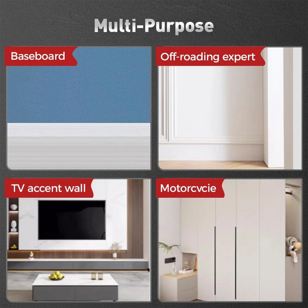 

【ЭФФЕКТИВНЫЕ】Двухсторонние гвозди для плинтусов, 400 шт., двусторонние гвозди и невидимые винты для бесшовного крепления плинтусов.