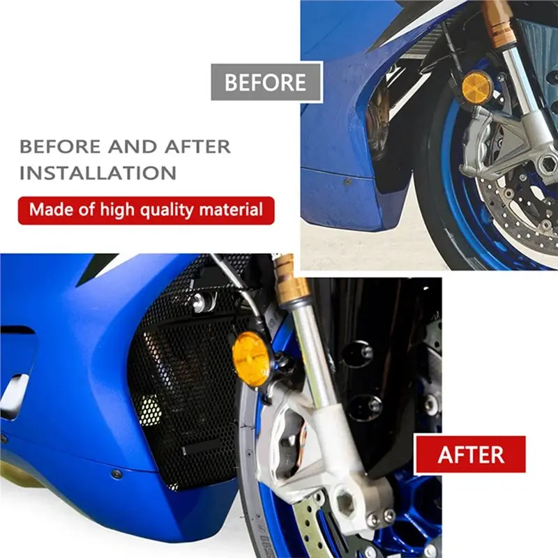 A03Z-Motorcycle Water Tank Net Cover Radiator Grille Guard Protection Cover For Yamaha YZF R9 YZF-R9 YZFR9 2025 2026