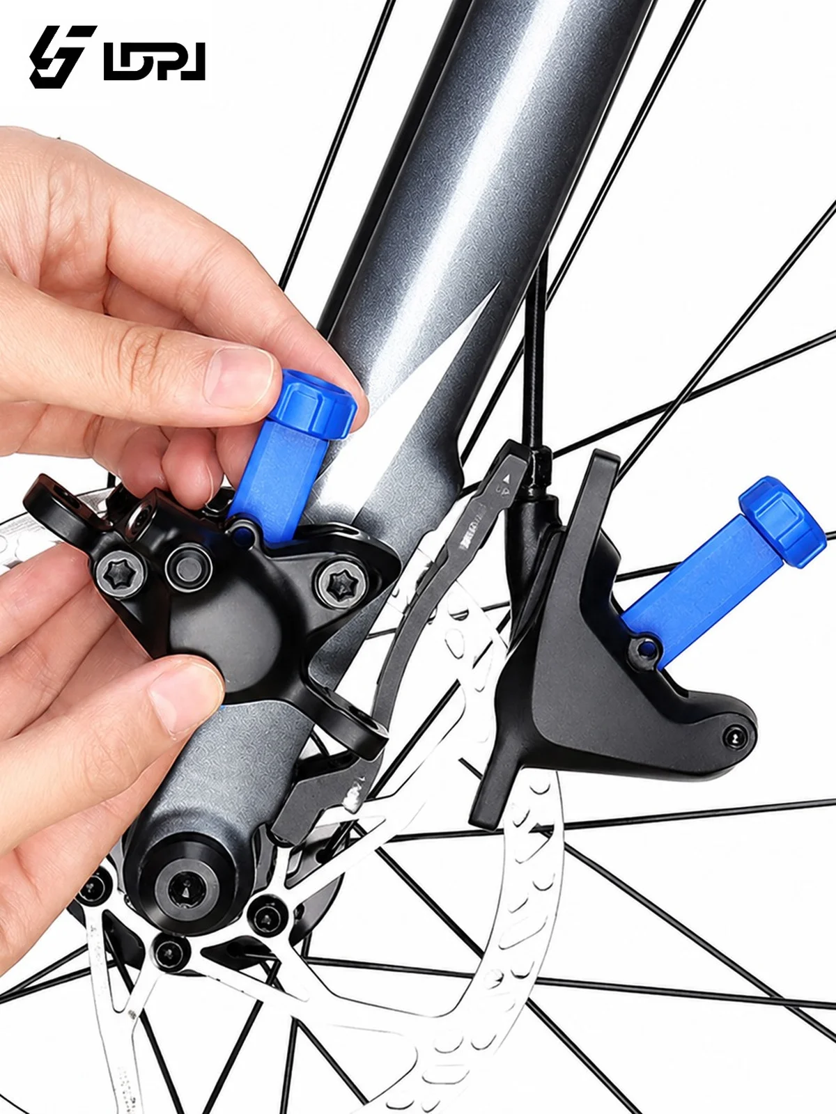 LDPJ Fahrrad-Öl-Scheibenbremsen-Kolben-Rückstellvorrichtung, Geräuschunterdrückendes Werkzeug, Hergestellt aus Langlebigem Kohlenstoffstahl, Kompakt und Tragbar – Detail 4