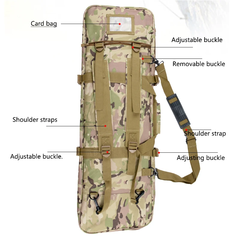 Imagem -03 - Pesca ao ar Livre Combater Bolsa Portátil Rod Carry Bolsa Multifuncional Pólo de Armazenamento Dobre Nylon