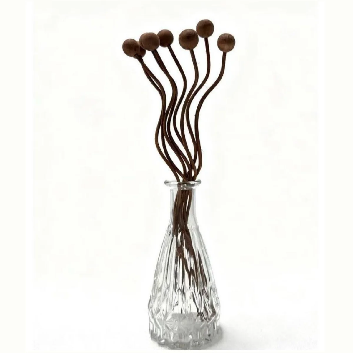 20 Stück Diffusor-Stäbchen, Rattanstäbchen, gewellte Rattan-Reed-Duftdiffusor-Nachfüllstäbchen, Ersatz für Büro- und Heimdekoration – Detail 3