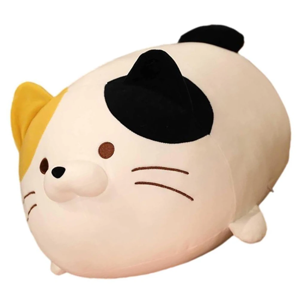 Poduszka w kształcie kota, dekoracja sceniczna, pluszowe poduszki, poduszka na sofę, dekoracja, ciekawa, miękka, pluszowa zabawka, dekoracje do domu, różowa