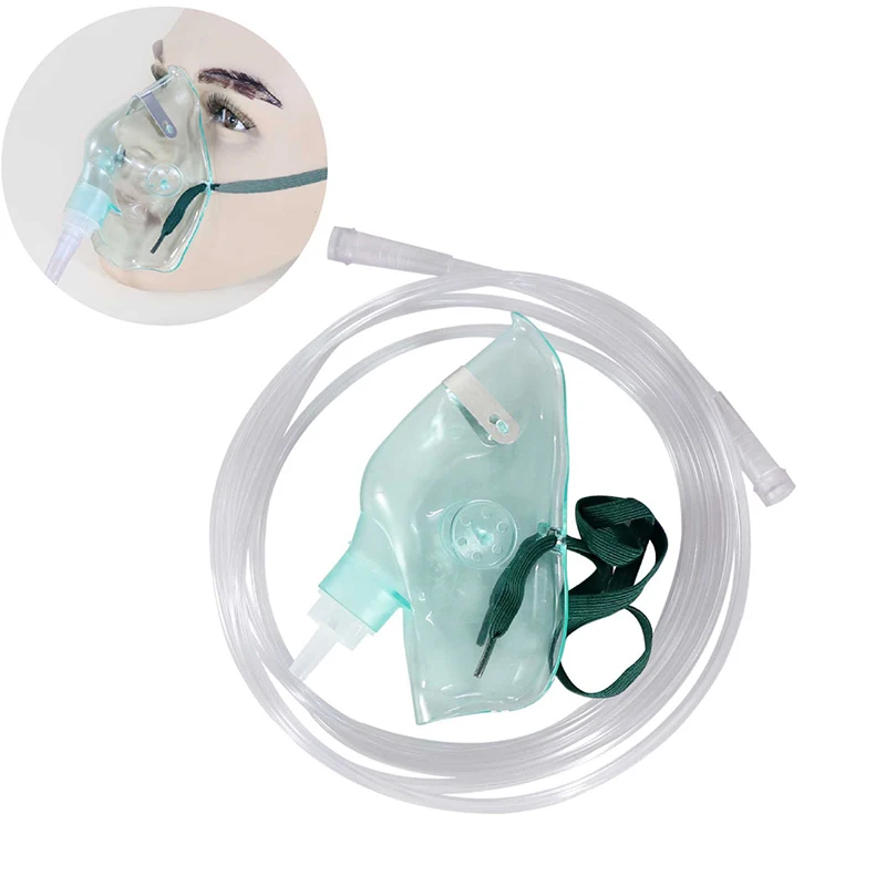 

Oxygen Respirator Nebulizer Mask Cup With 2M Tube Inhaler Conduit Child/ Adult Disposable Breathing Health Care Vaporizer