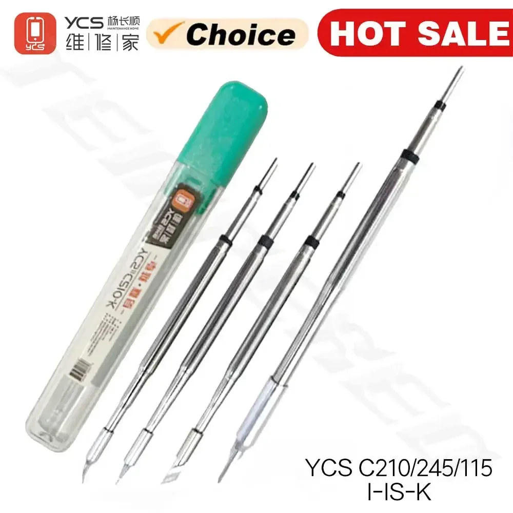 YCS C210 245 115 Tip for Soldering Iron Mobile Phones Soldering Iron Tips Welding Point for Welding Equipment Repair Tools Set