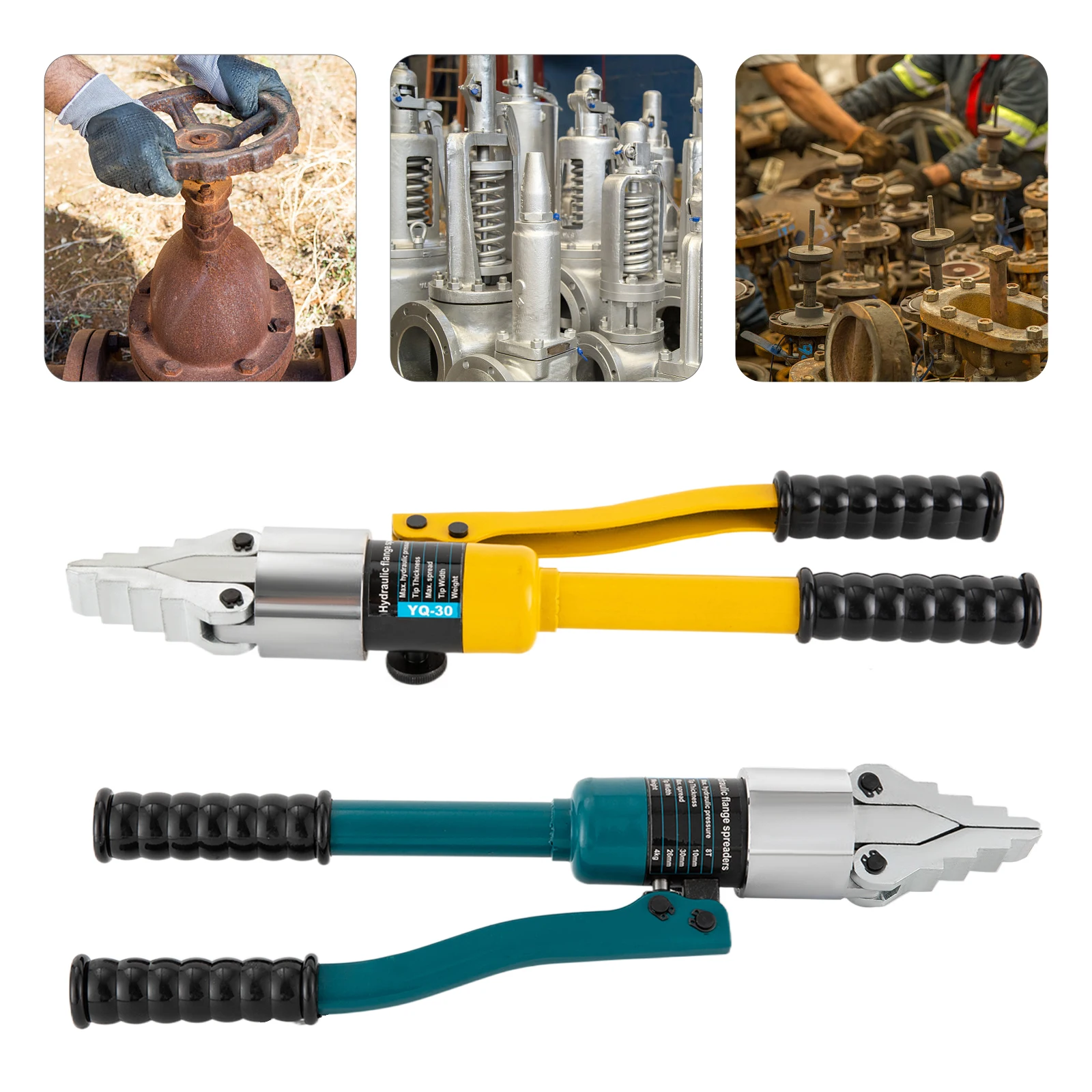 

YQ-30 8T 30MM Портативный ручной встроенный гидравлический разбрасыватель Набор инструментов для разделения
