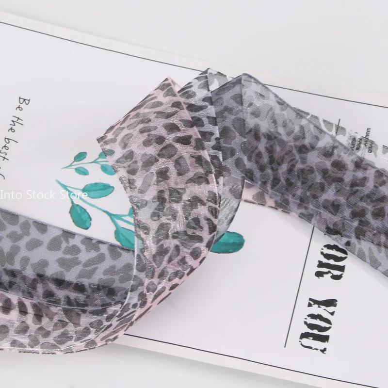 Laços de sapato de tule com fita plana larga com estampa de leopardo para tênis e botas da moda