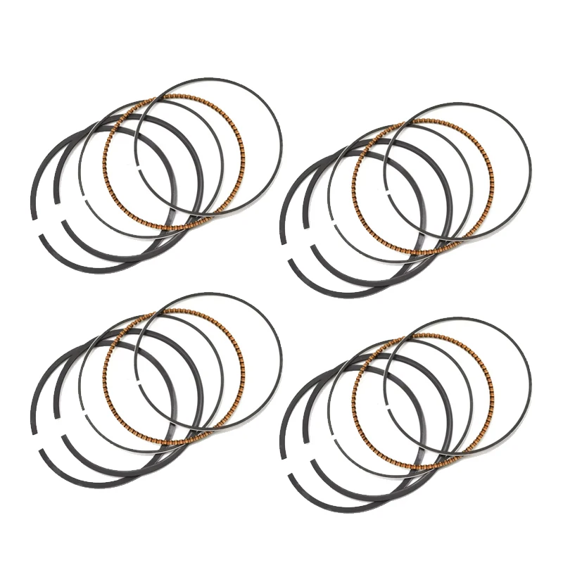 AHL 4 Sets 62mm Piston Rings For YAMAHA FZR600R FZR600 Genesis 94-95 FZS600 FAZER 98-03 YH50 98 YZF1000R 96 YZF600R Thundercat