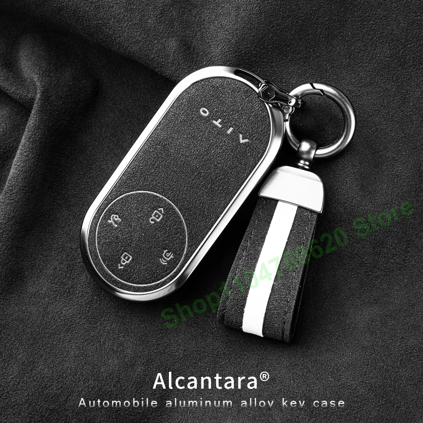 

Автомобильный замшевый чехол для ключей, брелок для AITO M9 M8 M7 M5 Ultra/Max, аксессуары для украшения интерьера