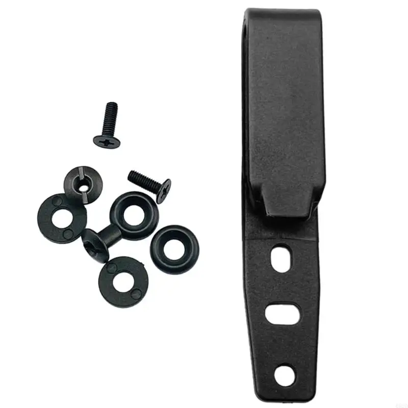 KLIPSY DO KABELEC KYDEX IWB, Wpuszczany klips do paska, Pierścień D do użytku zewnętrznego (na pas/plecy) - Materiał nylonowy, z zestawem narzędzi do śrub