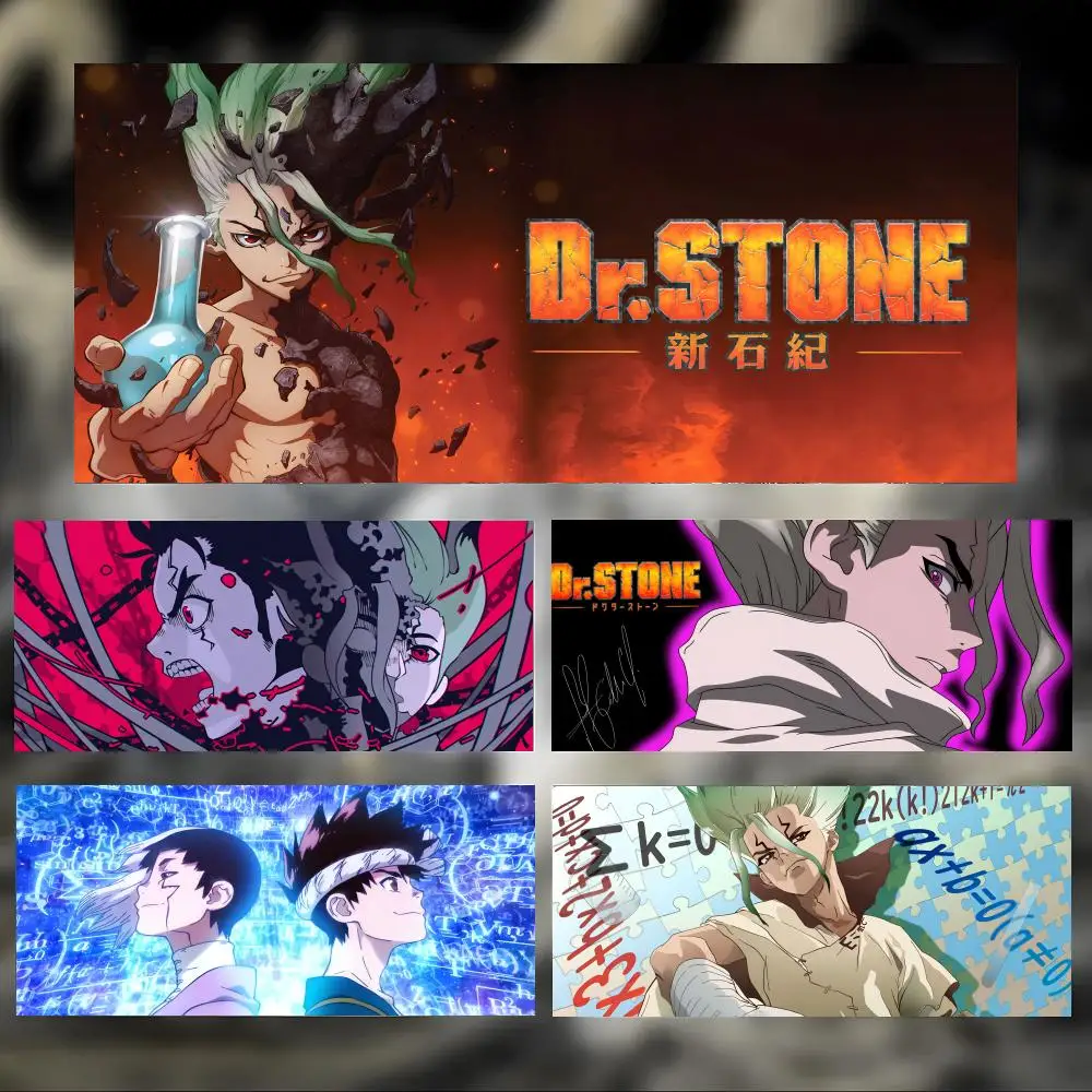 

Коврик для мыши D-Dr.STONE в стиле аниме и научной фантастики, большой игровой коврик для мыши с прошитыми краями, утолщенный настольный коврик для ПК