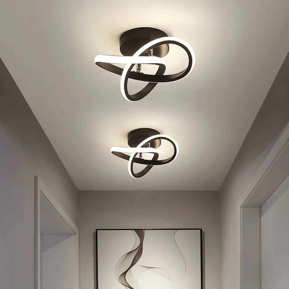 Lampadario a LED per uso domestico lampada da soffitto in stile moderno lampada da camera da letto installazione superficiale lampada da sala da