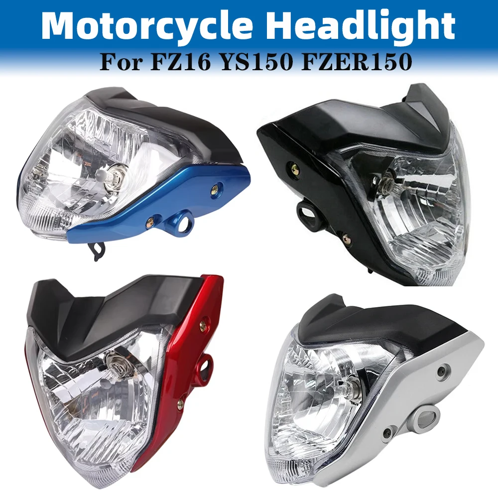 Motorcycle Headlight Head lamp For YAMAHA FZ16 YS150 FZER150 YS 150 Front Light Head Lights Assy