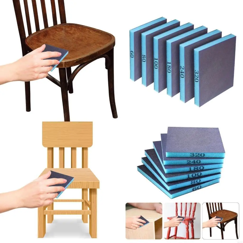 

964e 6pcs Высокие характеристики шлифовальные губ