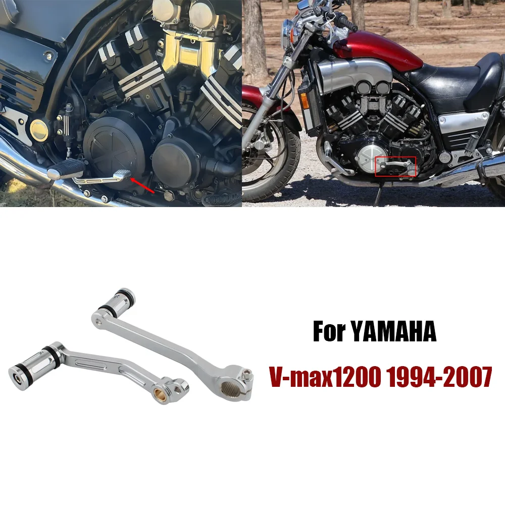

Motorcycle Gear Shift Pedal Lever Shifter Peg Brake Pedal Foot Lever Kit For Yamaha Vmax V max 1200 V-Max1200 V-max 1985-2007