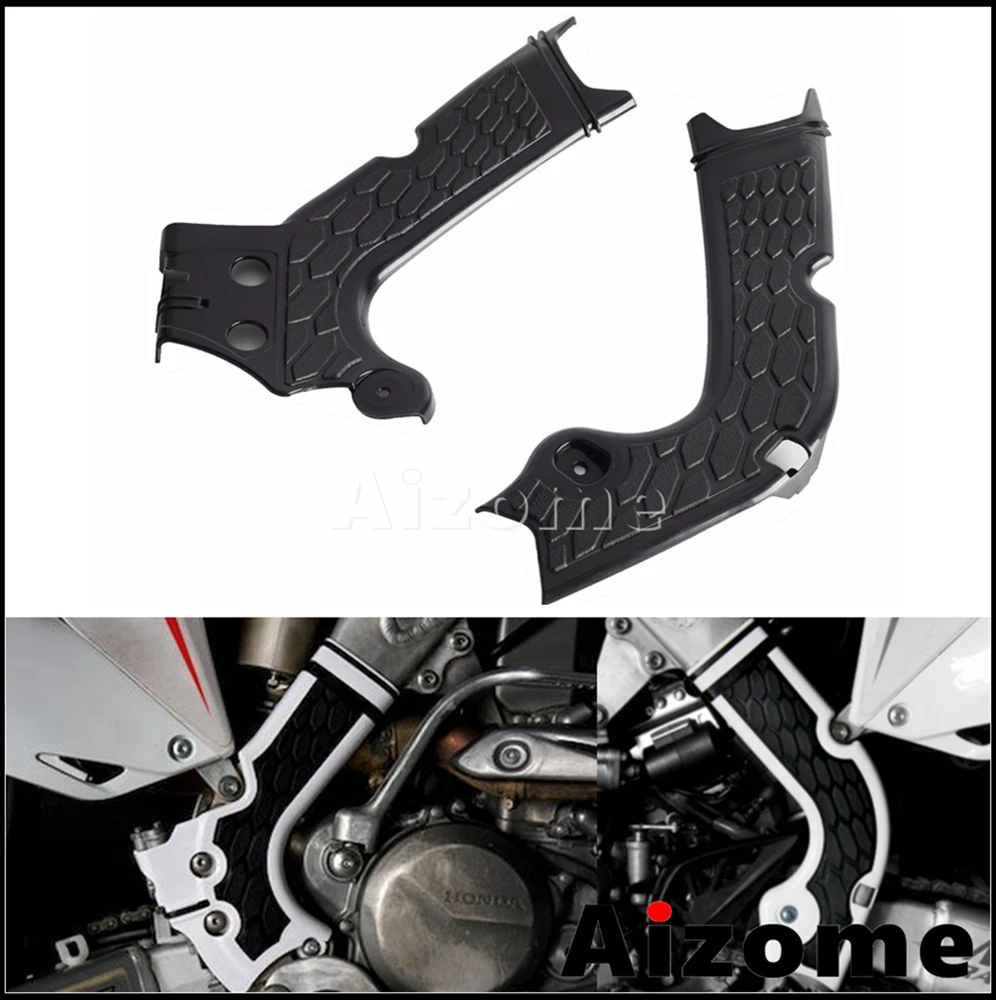 Motocross X Frame Guard For Honda CRF 250 300 450 R RX 250R 250RX 300RX 450R 450RX Crash Cover X-Grip Frame Protector 2017-2019