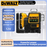 Dewalt DW089LG 3 Sides*360 Degree Vertical 12V Lithium Battery 12 Lines Laser Level Horizontal Green Light Level Meter Outdoor