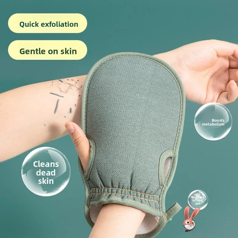 

Мочалка-рукавица Ba Scrubbing для душа и ванны, для домашнего использования, для мужчин и женщин, отшелушивающий инструмент для личной гигиены