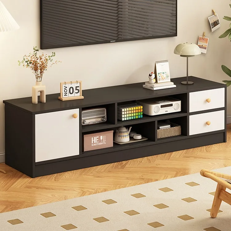

TV cabinet, living room, household small apartment, high-end feeling, simple, modern and simple new model