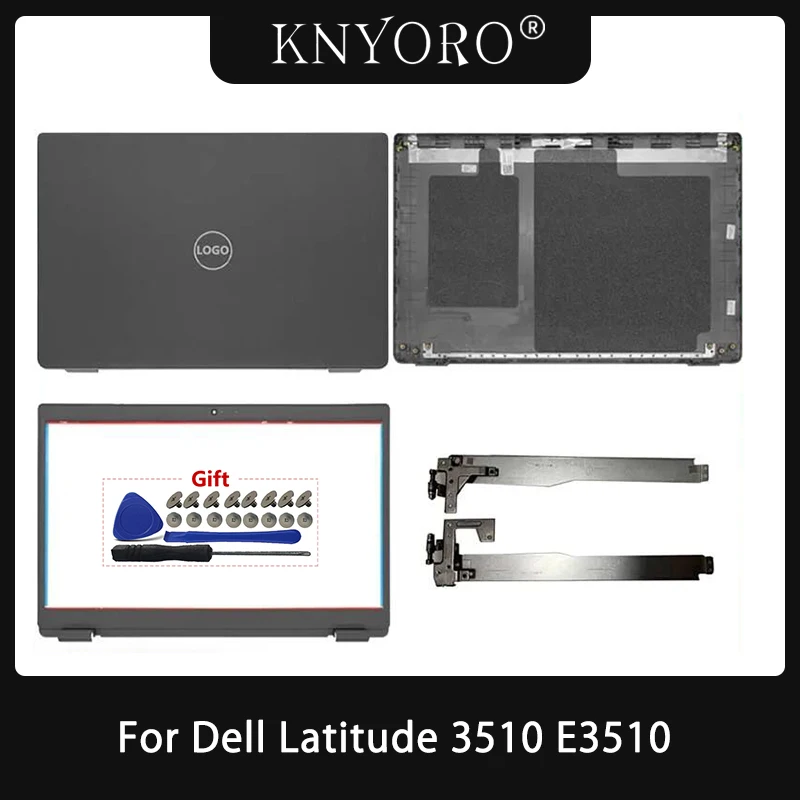 

NEW For Dell Latitude 3510 E3510 Laptop Screen Back Case LCD Back Cover Top Front Bezel Frame LCD Hinges 8XVW9 08XVW9 0GCK6R