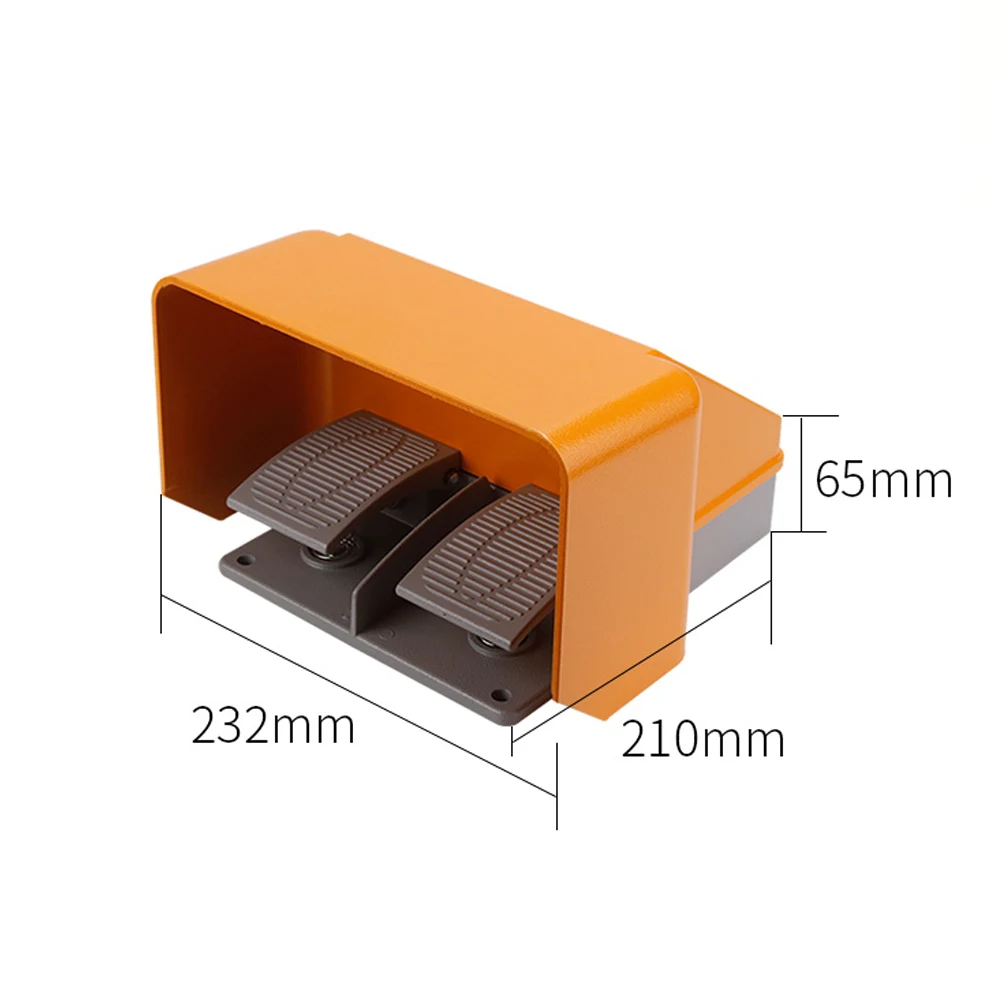 YDT1-18 Foot treadle Switch Pedal Foot Control Switch 250V 380V 10A double pedal use for bending machine punch