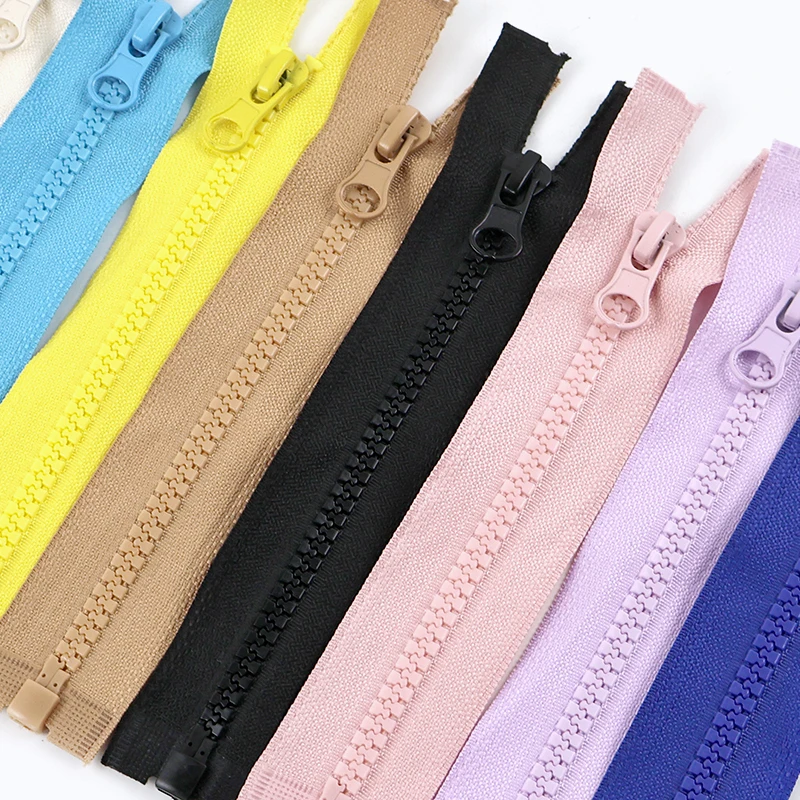 

2-20Pcs 5# 15cm Short Resin Zipper Tape for Mini Doll Decor Colored Open-end Zippers Pet Clothes Zips Repair Kit DIY Accessories