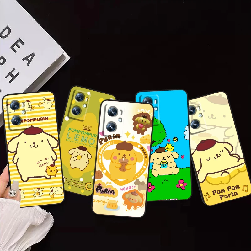 

Yellow Dog Cute Cartoon For OPPO Find X6 X5 X3 A54S A5 A94 A16 A53S A57 A74 A72 A98 A78 A96 A9 5G Black Funda Phone Case