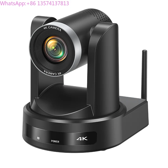 

Wireless/Wired 4K PTZ Conference Camera MC3088 - 32x Optical Zoom, AI Auto Tracking, USB3.0/IP/TF Recording, PoE Support