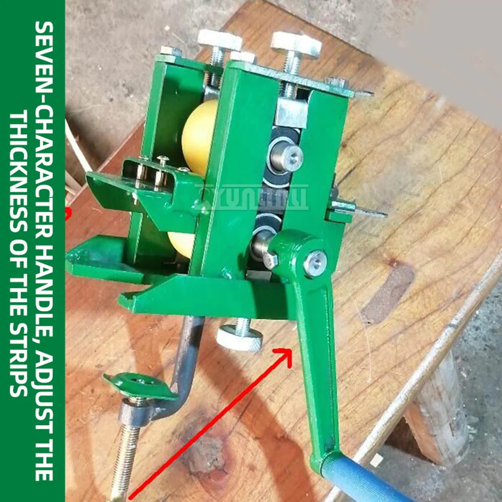 Pequena Talhadeira De Tira De Bambu, Máquina De Camadas Manual, máquina De Corte De Bambu, Slats De Bambu Fazendo Ferramenta