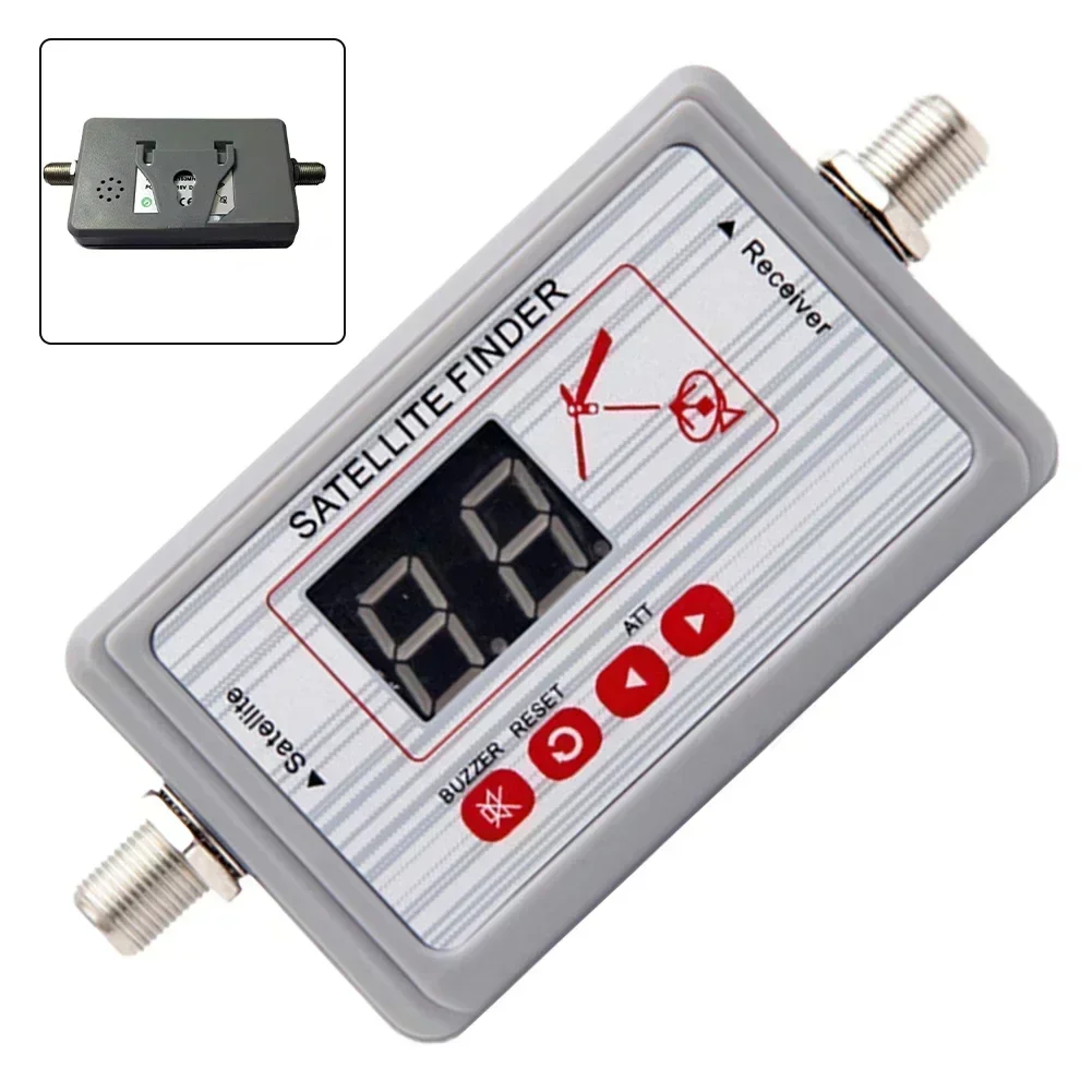 

9505B LCD Digital TV Antenna Detector Satellite Finder FTA TV Signal Search For Test, Measurement Tool Accessory