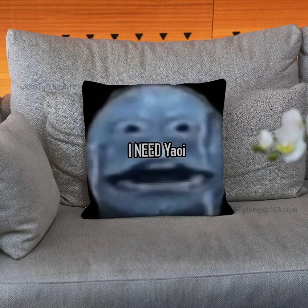 Yaoi Yuri Collection Pillow Case Sofa Living Room Bedroom Headboard Backrest Cushion Square Cushion Nap Time